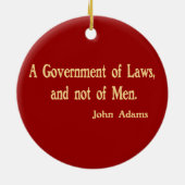法律のオーナメントの政府 セラミックオーナメント (裏面)