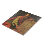 法律のモーゼそしてタブレット タイル (側面)