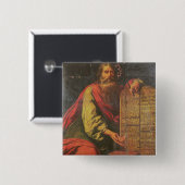 法律のモーゼそしてタブレット 缶バッジ (正面&裏面)