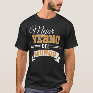 法律の中でスペインの最高のMejor Yerno Del Mundo Son Tシャツ