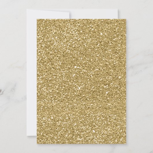 法律の卒業のパーティの招待状のピンクの金ゴールドの紙吹雪 招待状 (裏面)