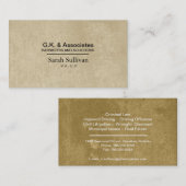 法律の名刺-シンプルな質弁護士の弁護士 名刺 (正面/裏面)