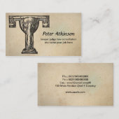 法律の名刺 名刺 (正面/裏面)