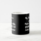 法律の学位を取ると~する資格が高くなる コーヒーマグカップ (中央)