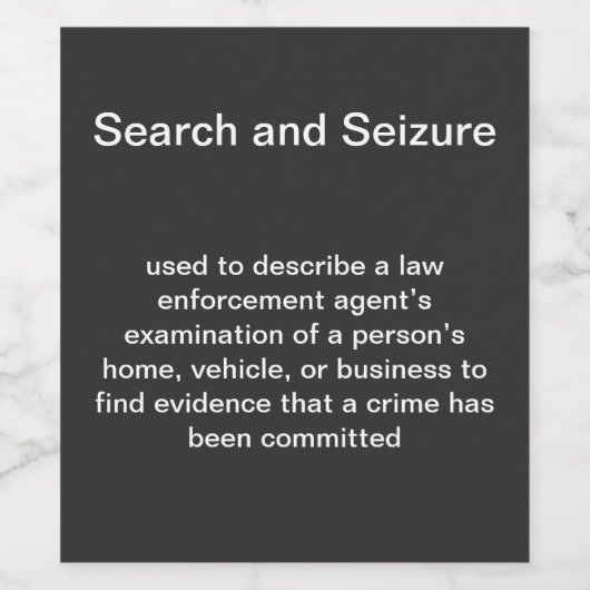 法律の定義 ワインラベル (シングルラベル)