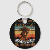 法律の息子の多くの人々が志願素晴らしした キーホルダー (正面)