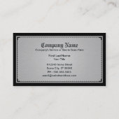 法律の洗練 名刺 (裏面)