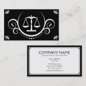 法律の洗練 名刺 (正面/裏面)