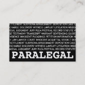 法律の用語 名刺 (正面)