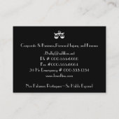 法律のdeco 名刺 (裏面)