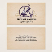 法律はかりで測 | Gavelロゴ (正面&裏面)