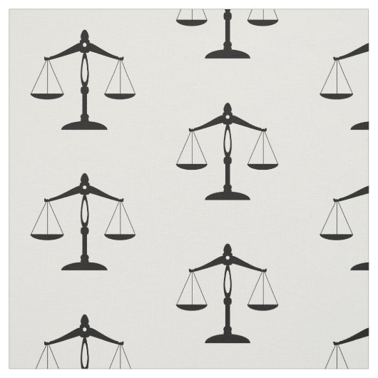 法律は生地をはかりで測ました ファブリック (見本)