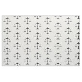 法律は生地をはかりで測ました ファブリック (ファットクウォーター)