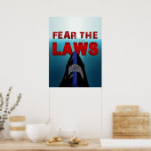 法律を恐れる ポスター (キッチン)