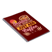 法律アシスタント コーヒー ノートブック ギフト (右側)
