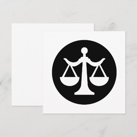 法律カード/招待状 招待状 (正面/裏面)