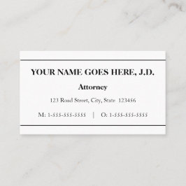 法律クラシックプロフェッショナル名刺 名刺