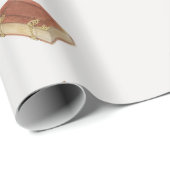 法律ゲベはかりで測ル法的アンティークパターン ラッピングペーパー (ロールコーナー)