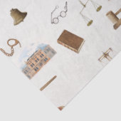 法律ゲベはかりで測ル法的アンティークパターン 薄葉紙 (詳細)