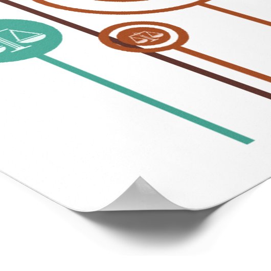 法律デイジー ポスター (角)