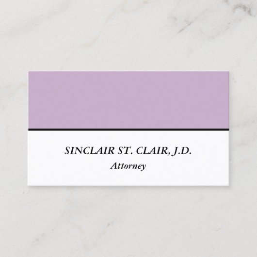 法律ファッションドプロフェッショナル名刺 名刺 (正面)