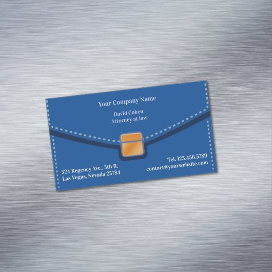 法律ブリーフケース マグネット名刺 (インサイチュ)