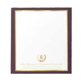 法律プロフェッショナルカスタム事業 ノートパッド