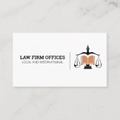 法律ロゴ | 裁判官制度 名刺 (正面)