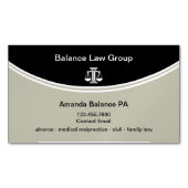 法律ロモダンゴ磁気弁護士名刺 マグネット名刺 (正面)