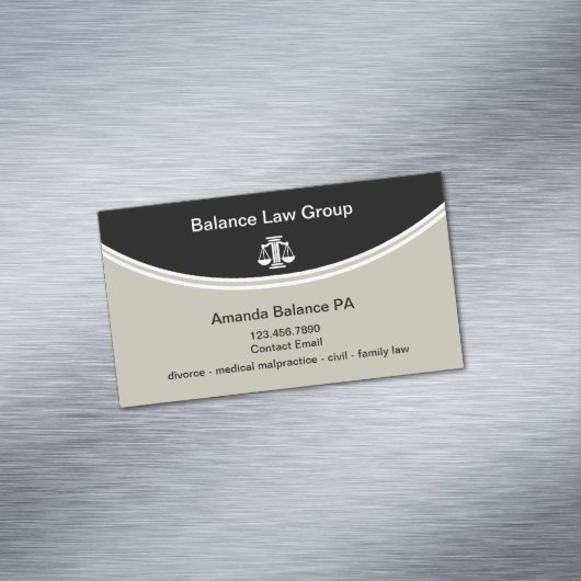 法律ロモダンゴ磁気弁護士名刺 マグネット名刺 (インサイチュ)