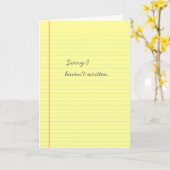 法律上の基準 カード (黄色い花)