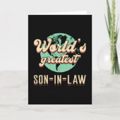 法律上の父誇りを持った親の息子訴訟贈与アイディア カード (正面)