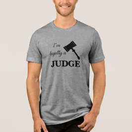 法律上の裁判官 トライブレンドＴシャツ