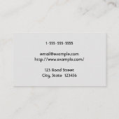 法律事務モダンカードのプレーン・カウンセラー 名刺 (裏面)