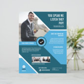 法律事務所および法律事務チラシ (スタンド正面)