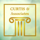 法律事務所のカスタムウィンドウの固定 ウィンドウサイン (シート3)