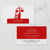 法律事務所の名刺 名刺 (正面/裏面)