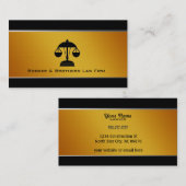 法律事務所の名刺 名刺 (正面/裏面)