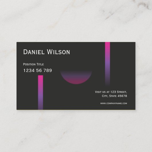 法律事務所の弁護士 名刺 (裏面)