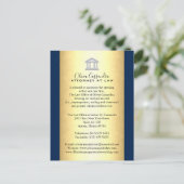 法律事務所アナウンスカード- Merlot Red 案内ポストカード (スタンド正面)