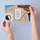 法律事務所ジョブデスクフライヤー チラシ (ハンドル)