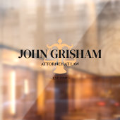 法律事務所パーソナライズされた編集可能ウィンドウの固定 ウィンドウサイン (シート2)