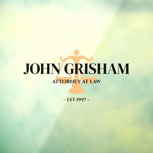 法律事務所パーソナライズされた編集可能ウィンドウの固定 ウィンドウサイン (シート3)