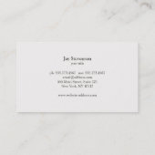 法律事務所パートナー弁護士事務所 名刺 (裏面)