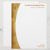 法律事務所レターヘッド レターヘッド (正面/裏面)