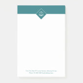 法律事務所弁護士テーマ付箋 ポストイット (正面)