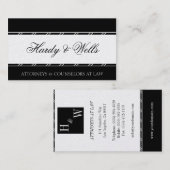 法律事務所弁護士弁護士ゴールデン 名刺 (正面/裏面)