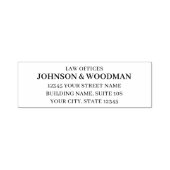 法律事務所法的プロフェッショナル差出人住所 セルフインキングスタンプ (デザイン)