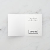 法律事務所雪だるま弁護士クリスマスカード シーズンカード (内部)