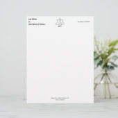 法律事務所|のエレガントな上品 レターヘッド (スタンド正面)